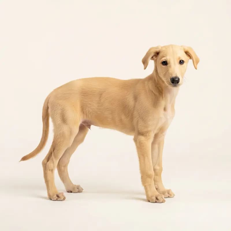 Galgo Español Welpe in Gul