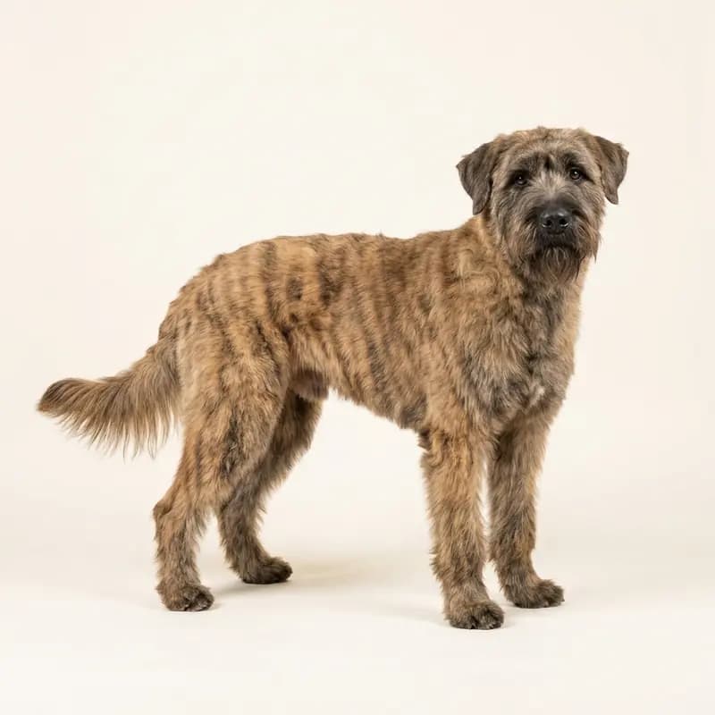 Voksen Bouvier des Flandres i Stribet