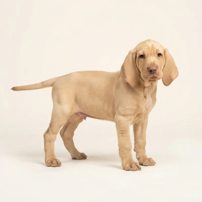 Bracco Italiano Welpe in Fawn
