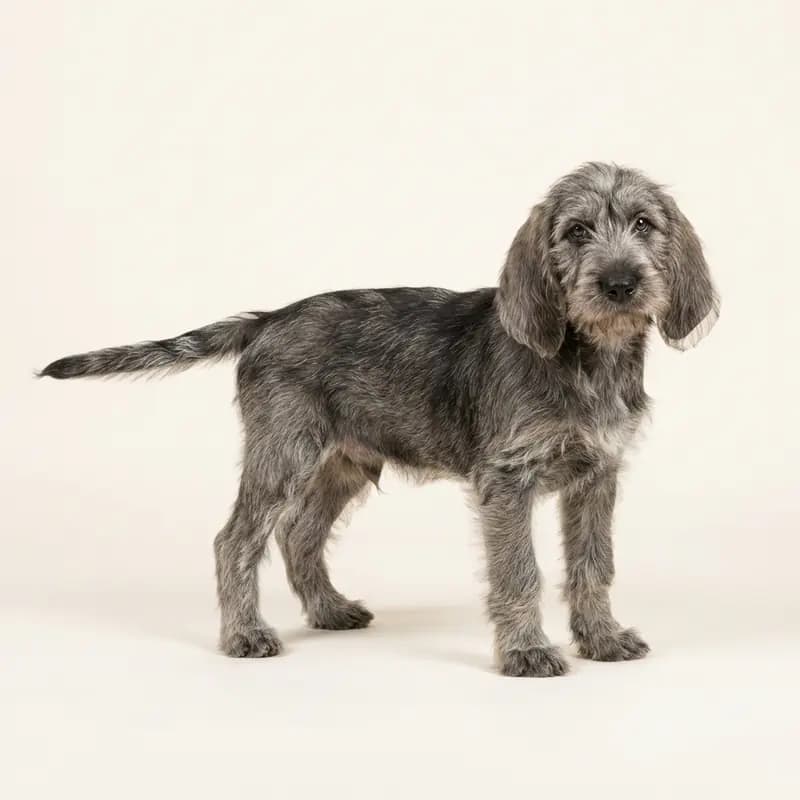 Grand Griffon Vendéen Welpe in Grizzle