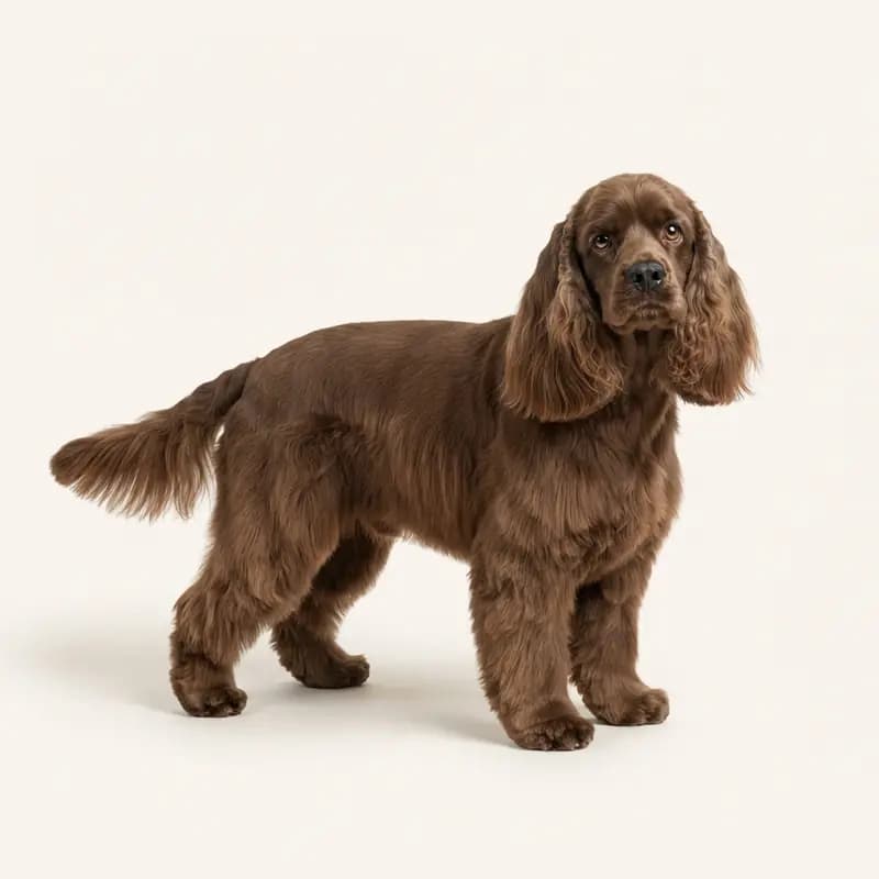 Voksen Amerikansk Cocker Spaniel i Brun