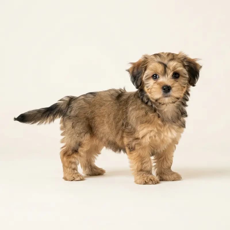 Shorkie Welpe in Sable