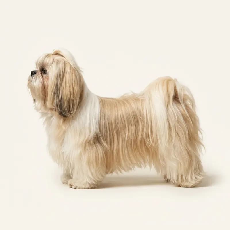 Shih Tzu med Langhåret