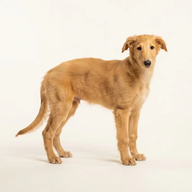 Barzoi Welpe in Goudkleurig
