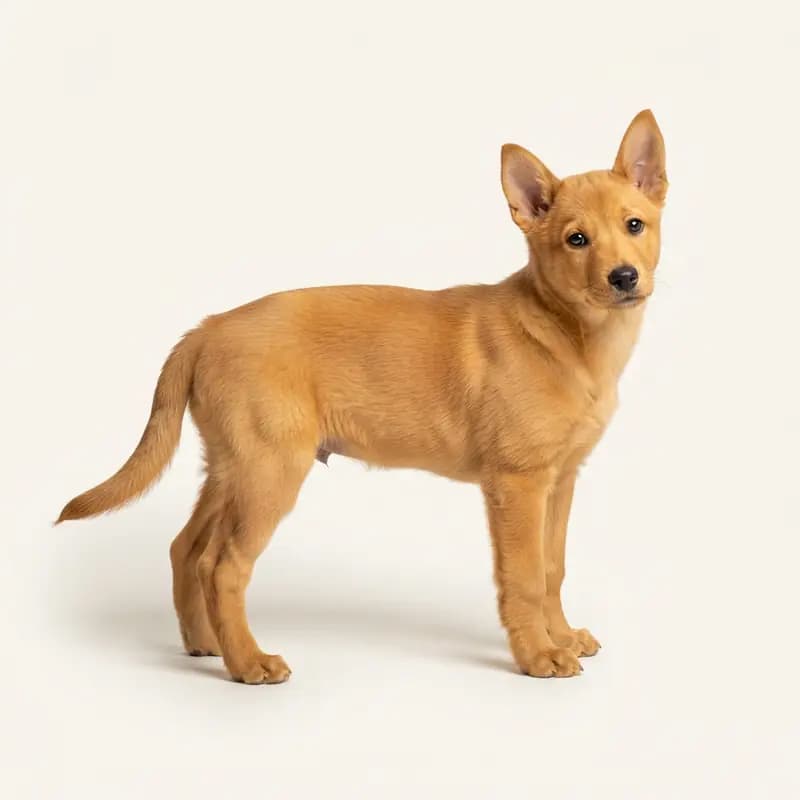 Kanaänhond Welpe in Goudkleurig