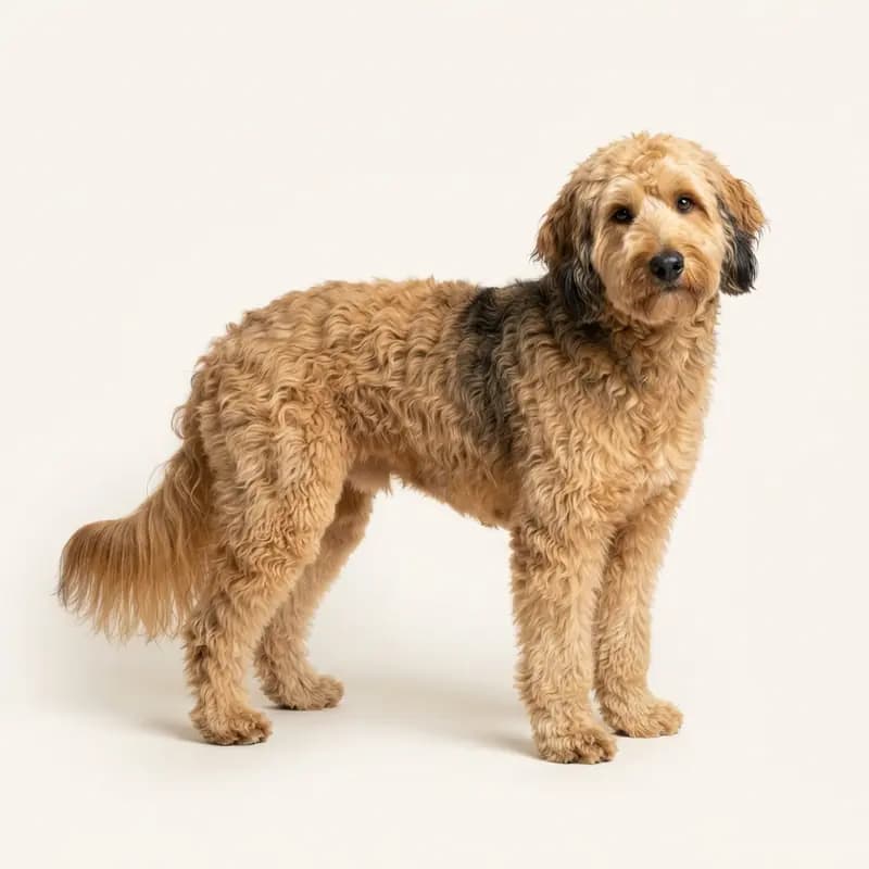 Voksen Bernedoodle i Sable