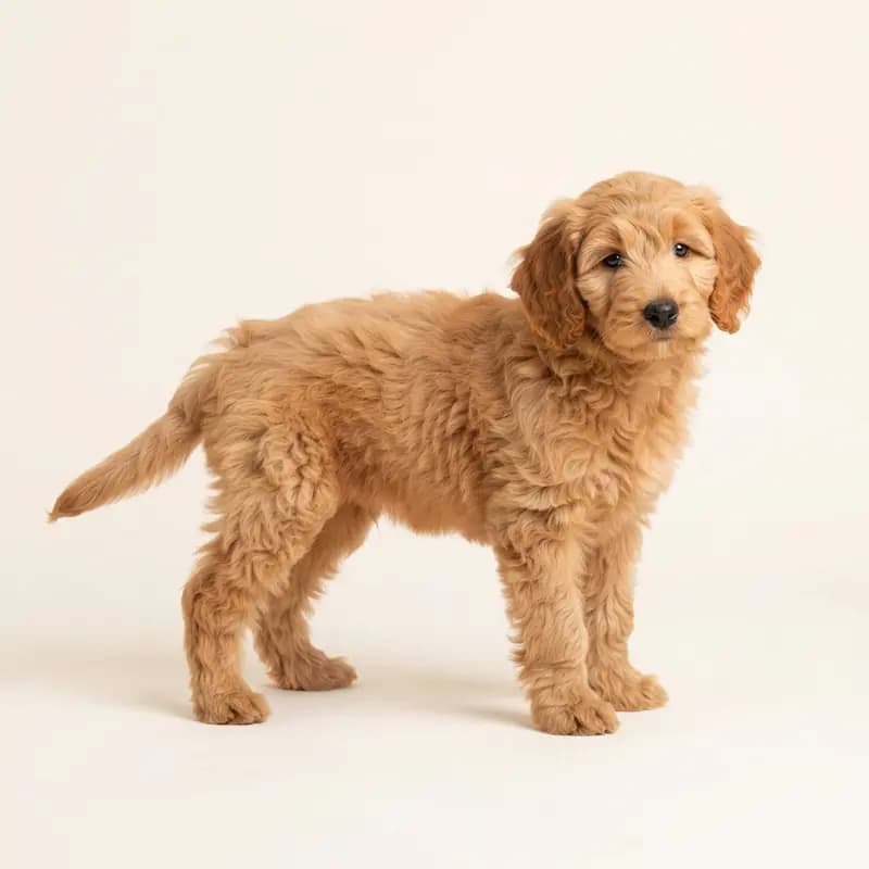 Labradoodle Welpe in Kayısı