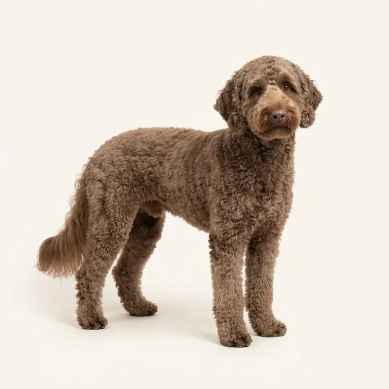 Goldendoodle adulte en Marron
