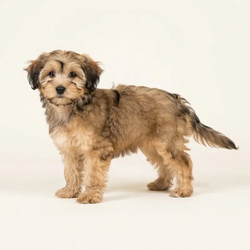 Petit chien lion Welpe in Zibeline