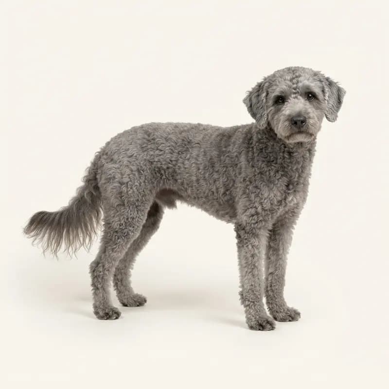 Barbet adulte en Gris