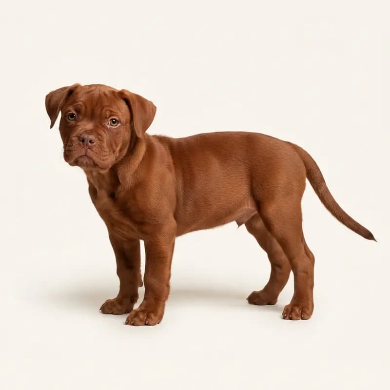 Exotic Bully Welpe in Rød