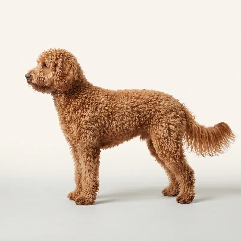 Labradoodle australien avec Poil bouclé