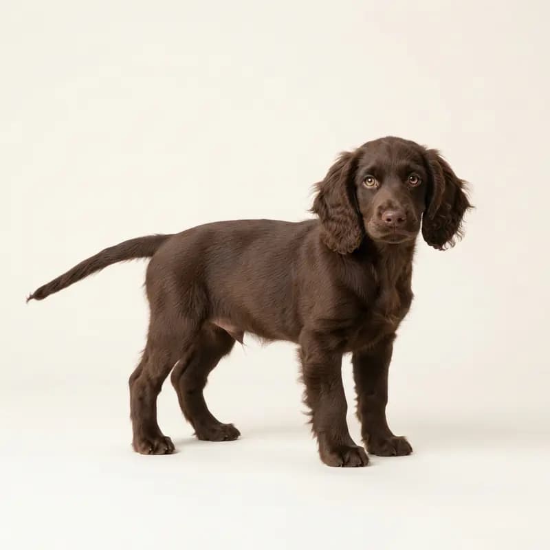Boykin Spaniël Welpe in Chocoladebruin