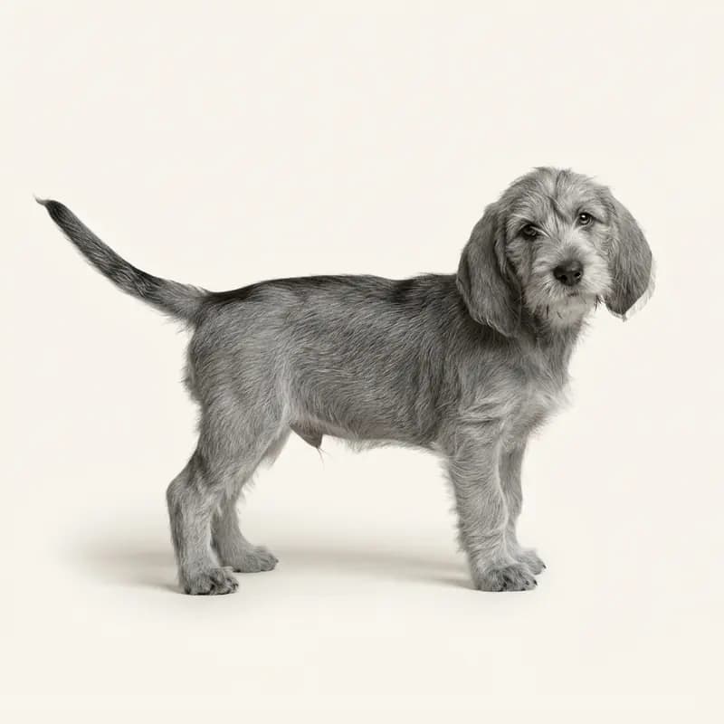 Grand Basset Griffon Vendéen Welpe in Grizzle