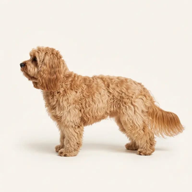 Cavapoo med Langhåret