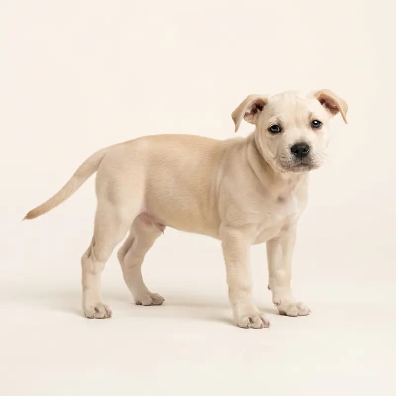 Pocket Bully Welpe in Creme