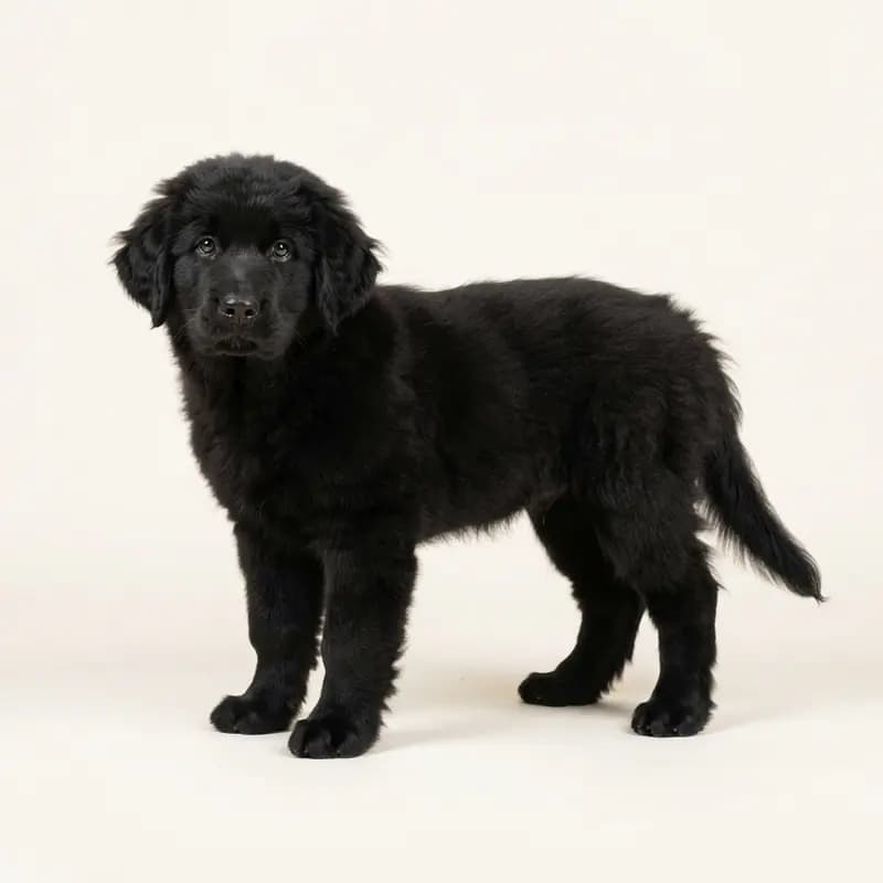 Dogue du Tibet Welpe in Noir