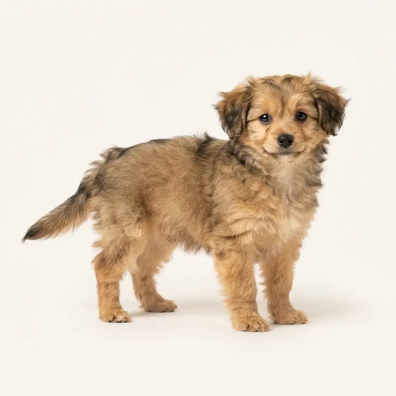 Pomapoo Welpe in Sable