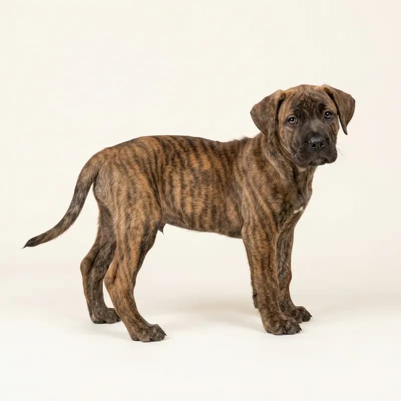 Dogo Canario Welpe in Çizgili (brindle)