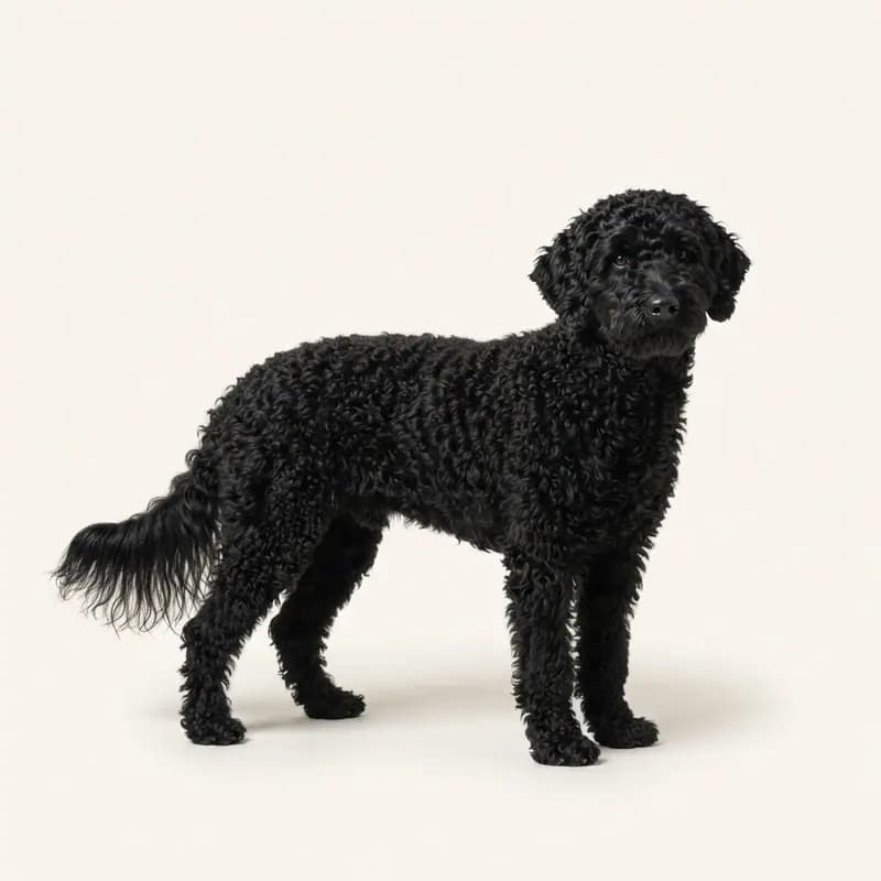 Barbet adulte en Noir
