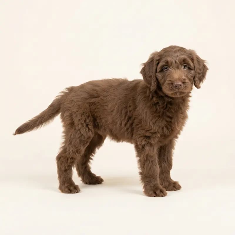 Bernedoodle Welpe in Brun