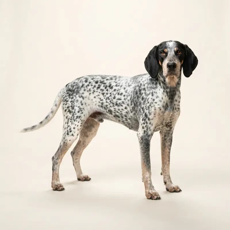 Voksen Bluetick Coonhound i Plettet