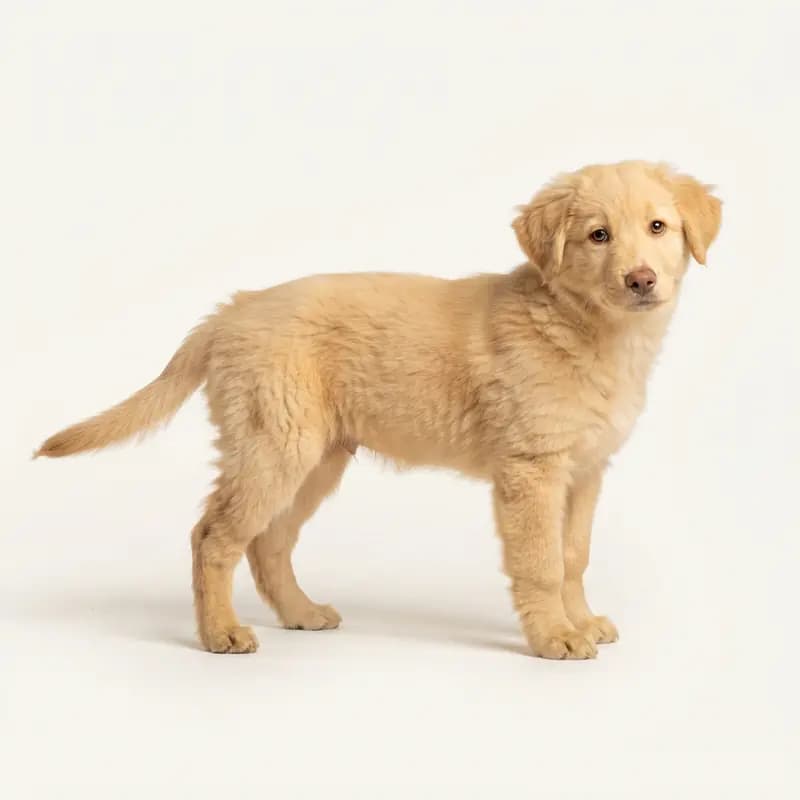 Alpin hyrdehund Welpe in Gul