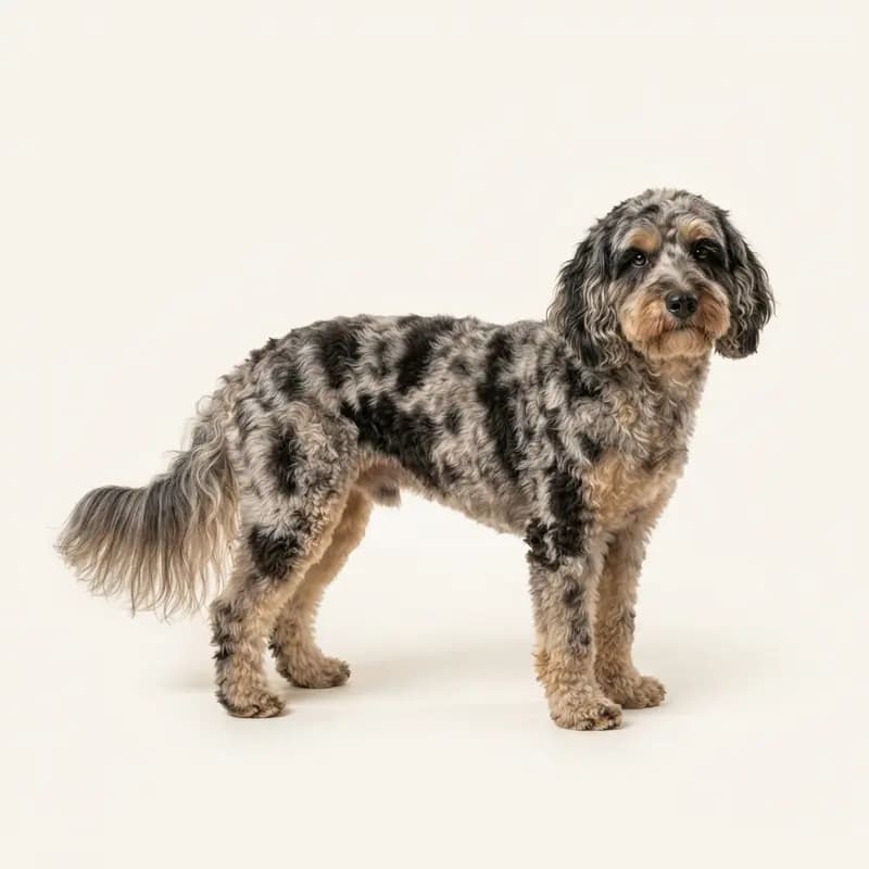 Volwassen Cockapoo in Merle