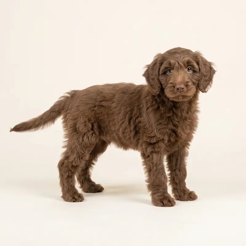 Aussiedoodle Welpe in Bruin