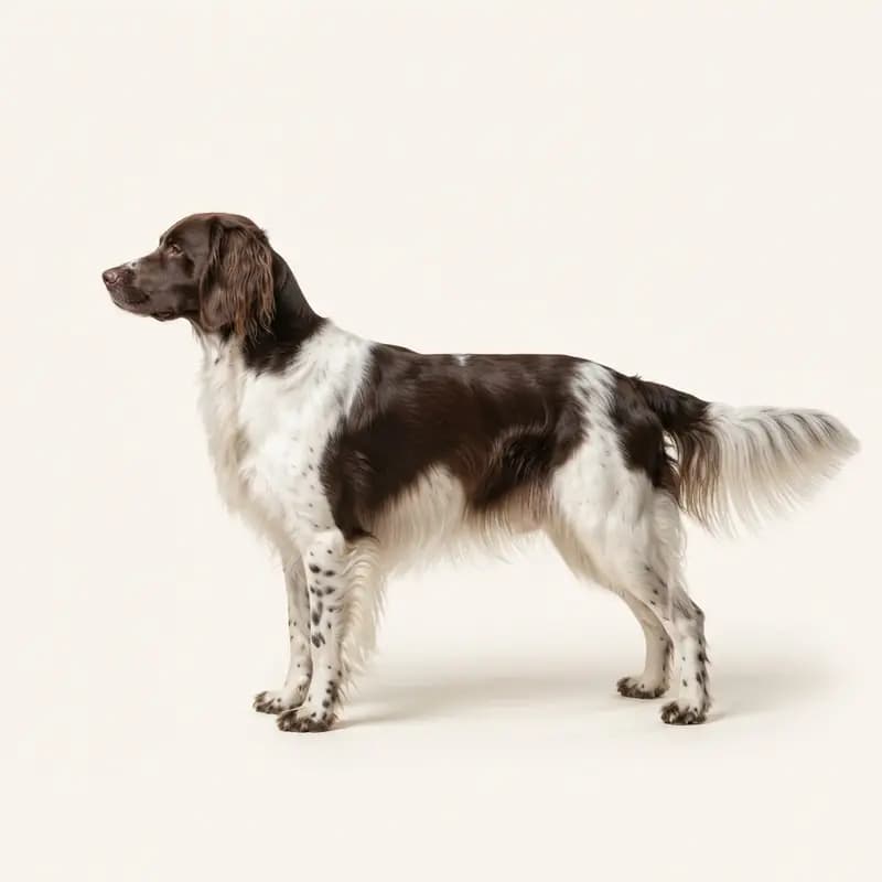 Langhåret hønsehund med Langhåret