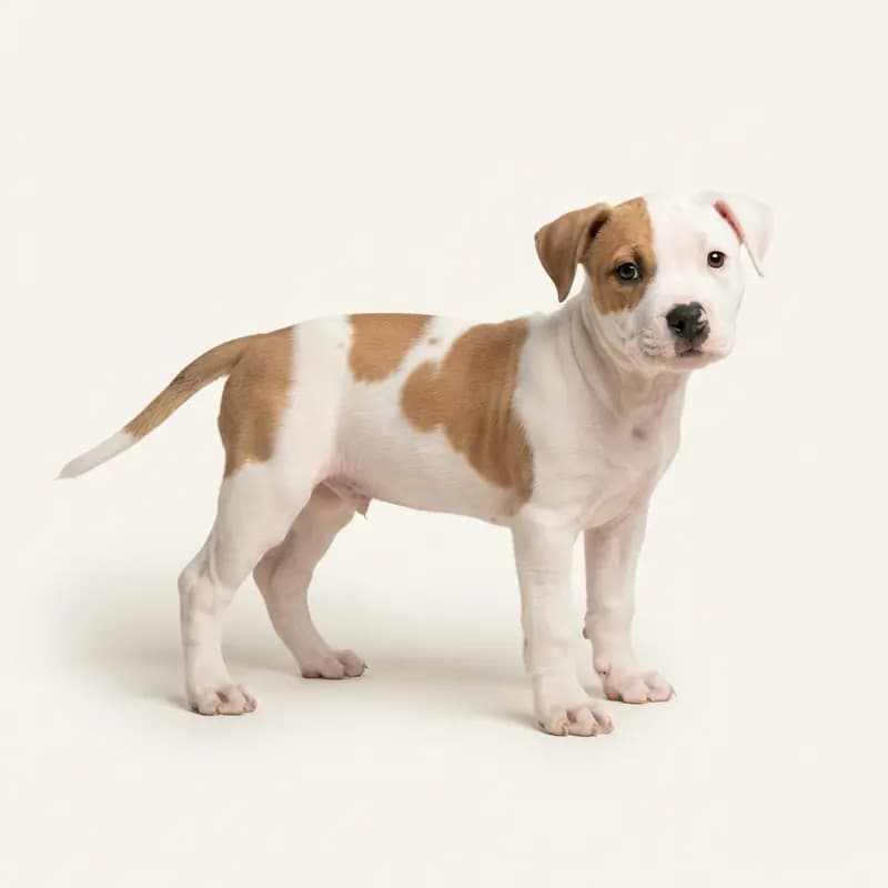 Amerikaanse Pitbullterriër Welpe in Bont