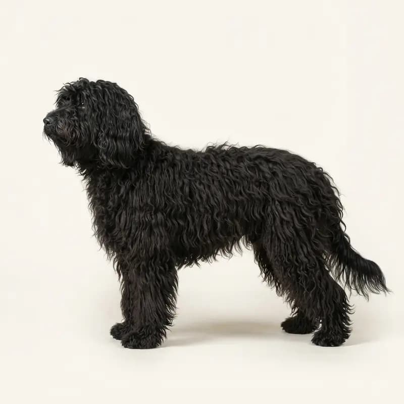 Barbet avec Poil long