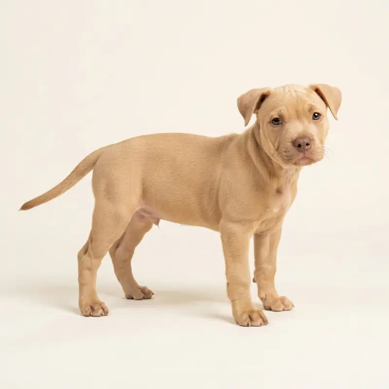 Amerikaanse Pitbullterriër Welpe in Reekleur