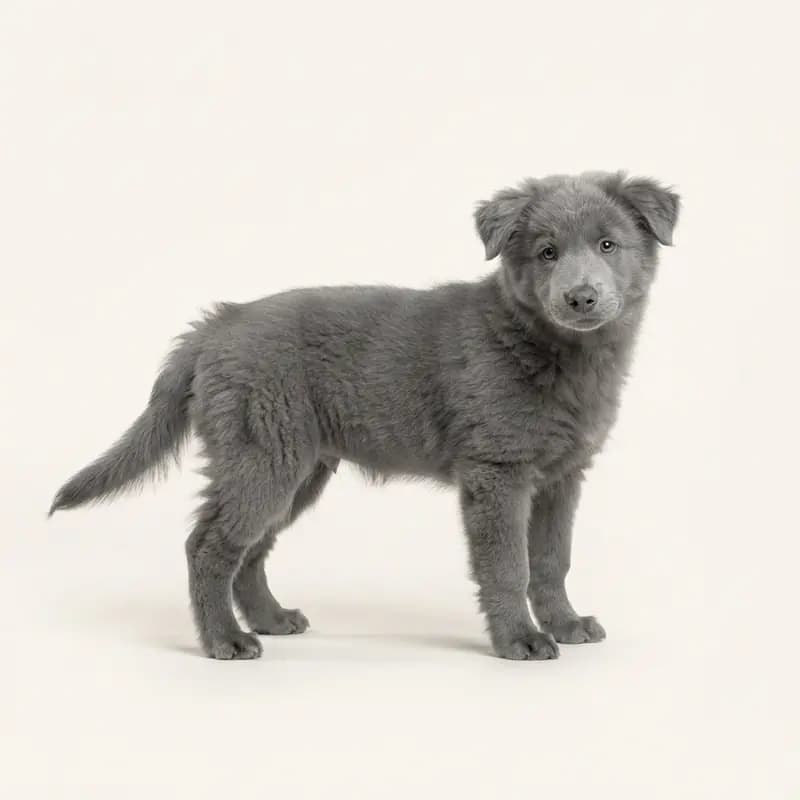 Fin Lapphund (Suomenlapinkoira) Welpe in Mavi