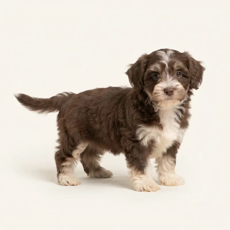 Bichon Havanais Welpe in Bicolore