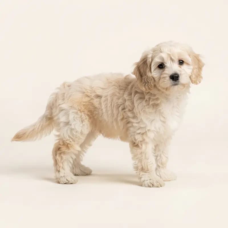 Cavachon Welpe in Creme