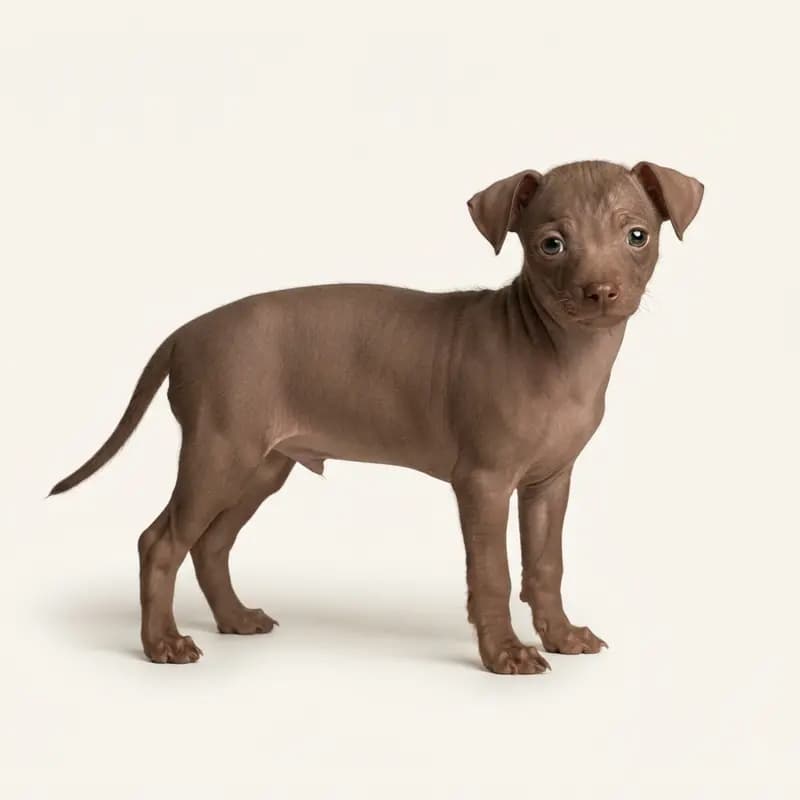 Tüysüz Chihuahua Welpe in Kahverengi
