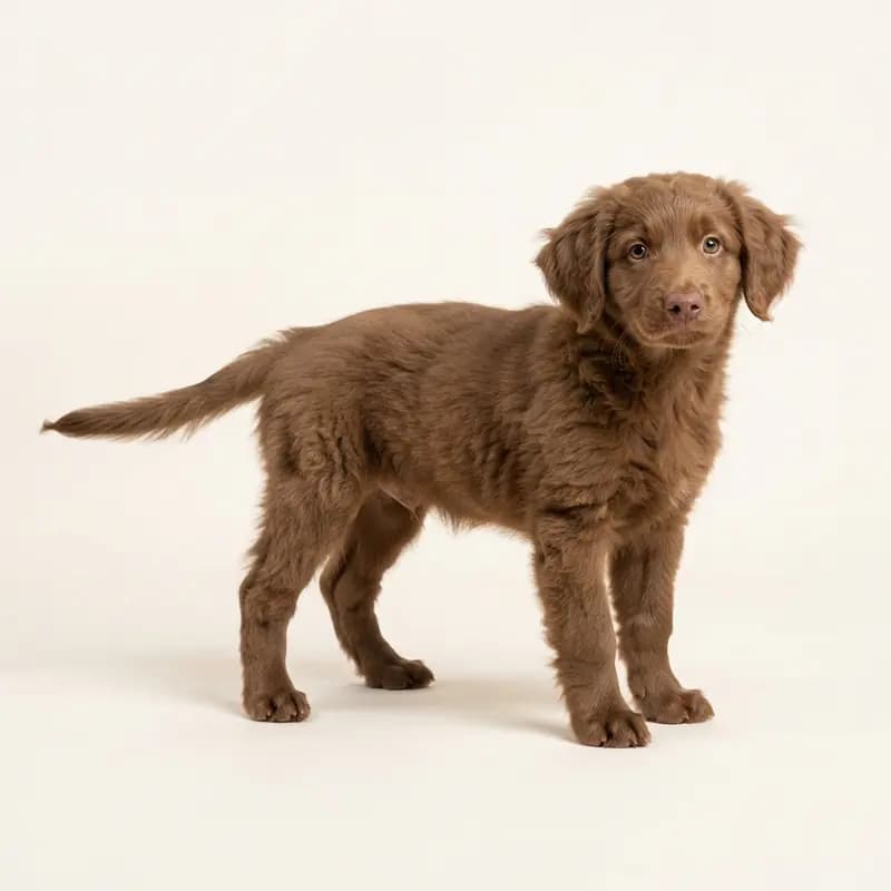 Tollerdoodle Welpe in Bruin