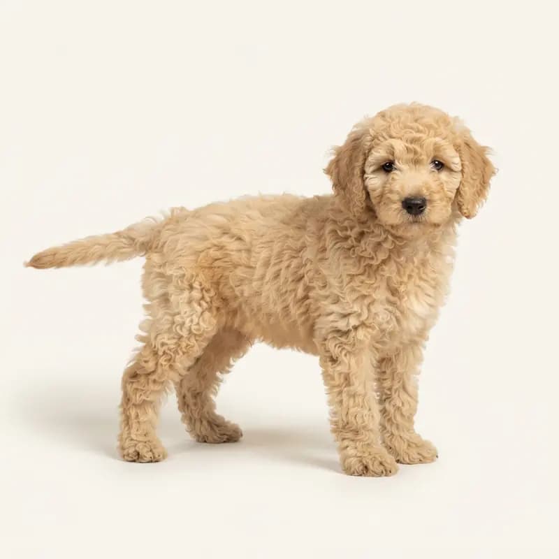 Barbet Welpe in Fauve