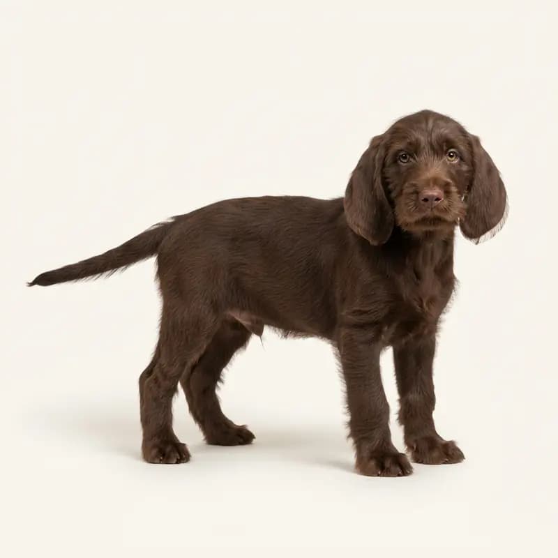 Otterhound Welpe in Leverbrun