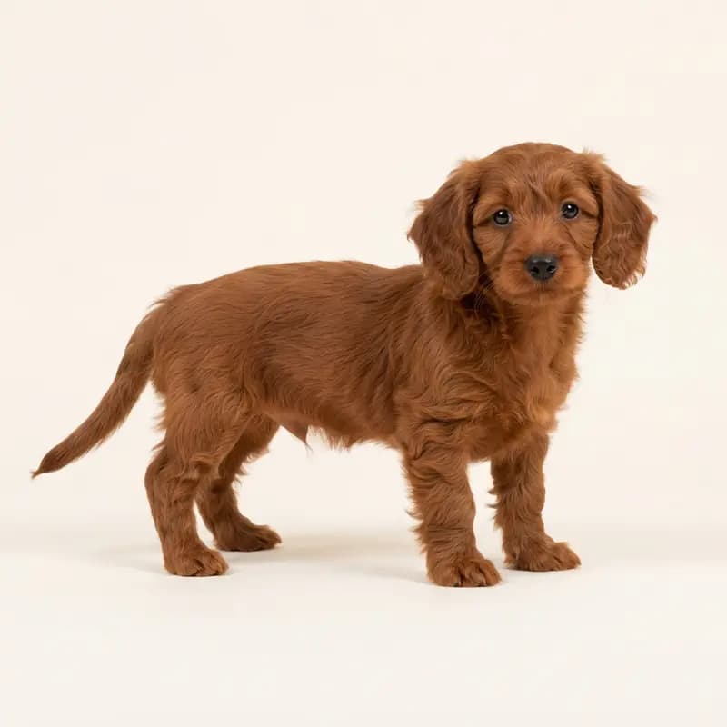 Doxiepoo Welpe in Rød