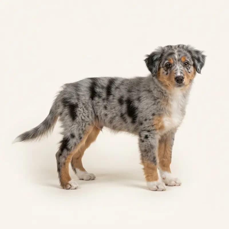 Wäller Welpe in Bleu merle