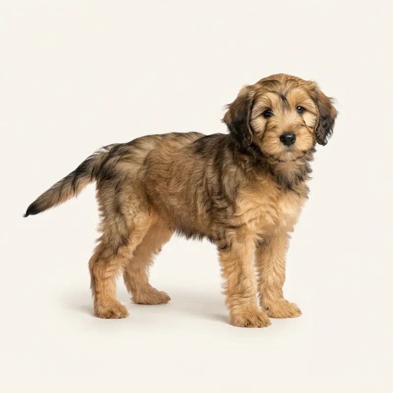 Whoodle Welpe in Sable