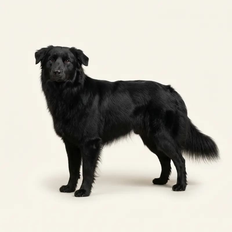 Voksen Australian Shepherd i Sort