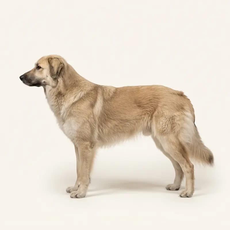 Transmontano-herdershond (Cão de Gado Transmontano) met Halflang haar