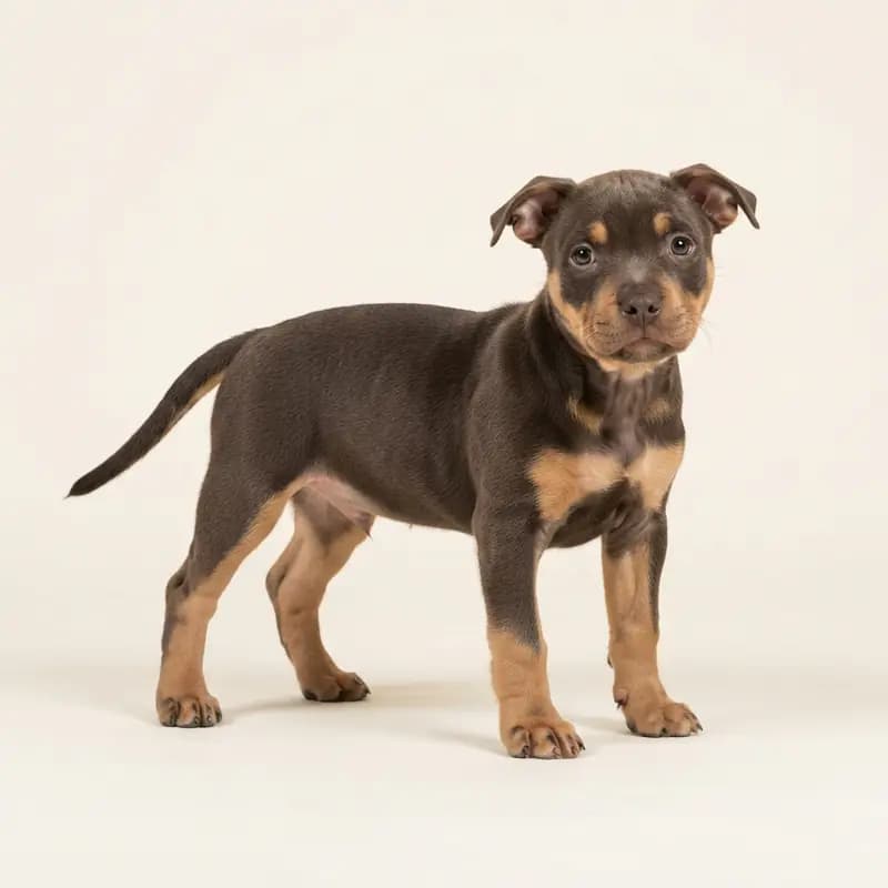 Staffordshire Bull Terrier Welpe in Bicolore