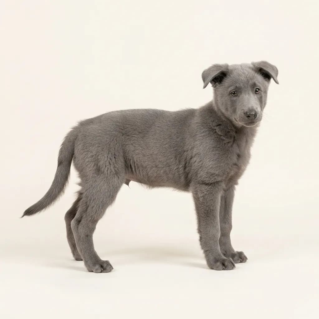 Belgische Schäferhunde in Grau — Fellfarbe und Aussehen