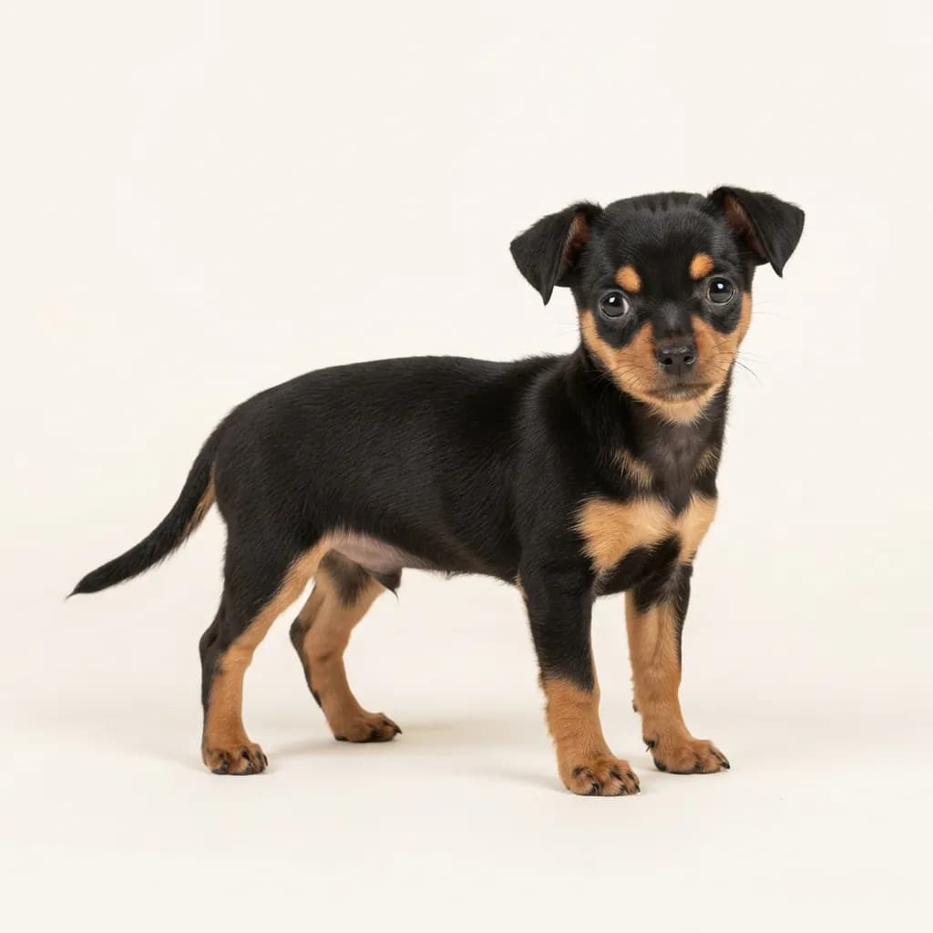 Chihuahua in Schwarz mit Loh — Fellfarbe und Aussehen
