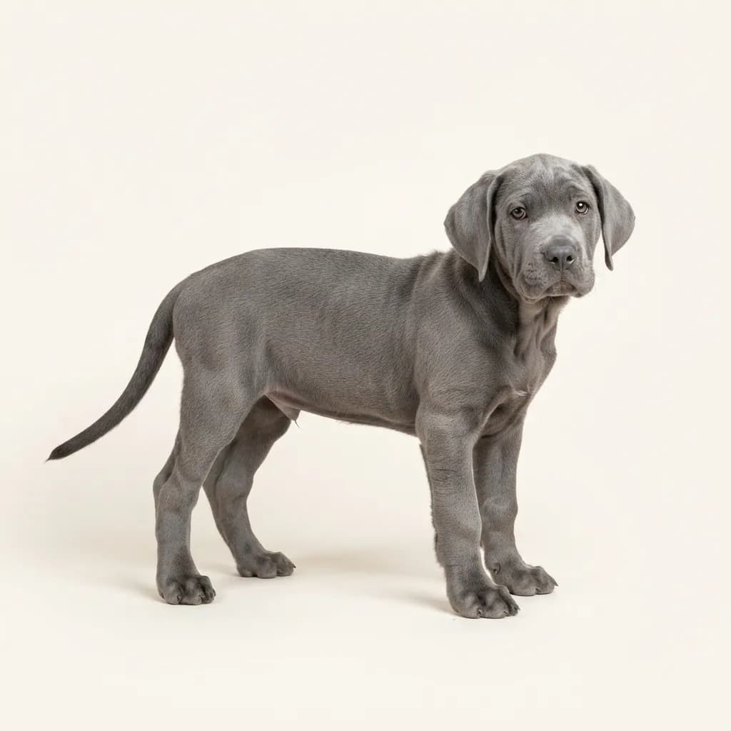 Fila Brasileiro in Blau — Fellfarbe und Aussehen