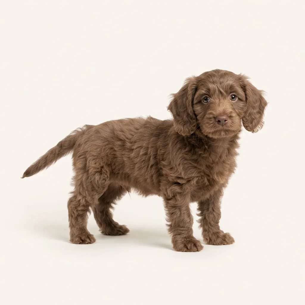 Doxiepoo in Braun — Fellfarbe und Aussehen